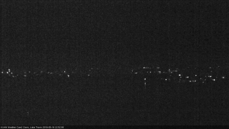 Lake Travis webcam, May 16, 2018 9:55 PM CT