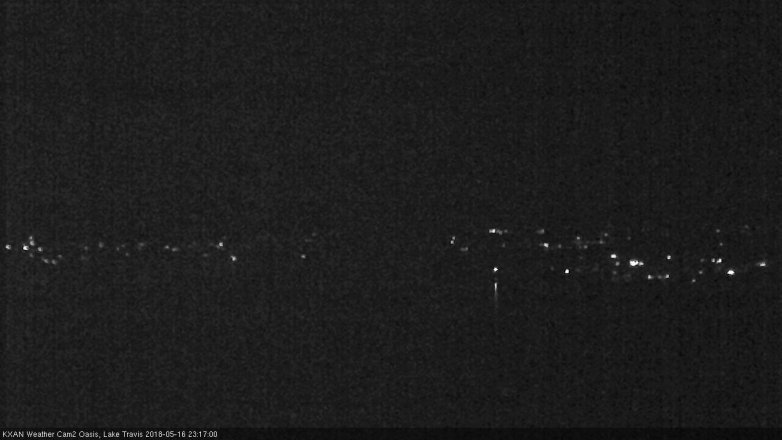 Lake Travis webcam, May 16, 2018 10:20 PM CT
