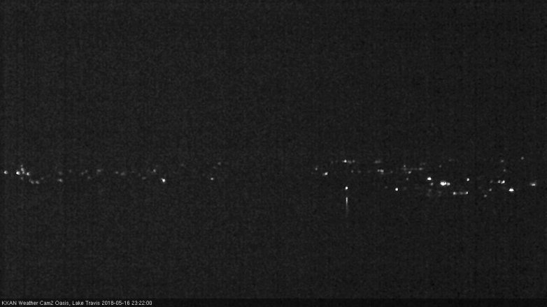 Lake Travis webcam, May 16, 2018 10:25 PM CT