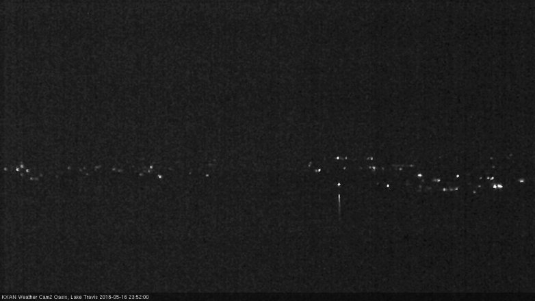 Lake Travis webcam, May 16, 2018 10:55 PM CT