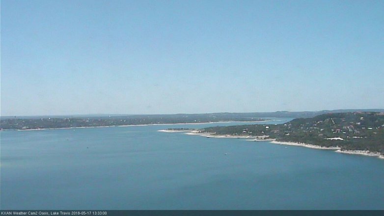 Lake Travis webcam, May 17, 2018 12:35 PM CT