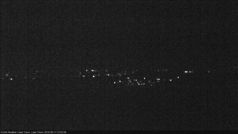 Lake Travis webcam, May 17, 2018 9:55 PM CT