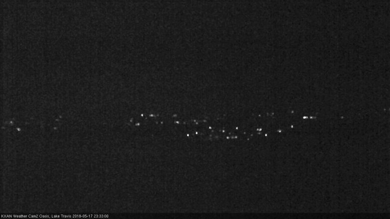 Lake Travis webcam, May 17, 2018 10:35 PM CT