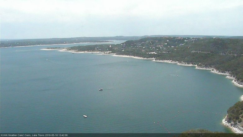 Lake Travis webcam, May 18, 2018 12:45 PM CT