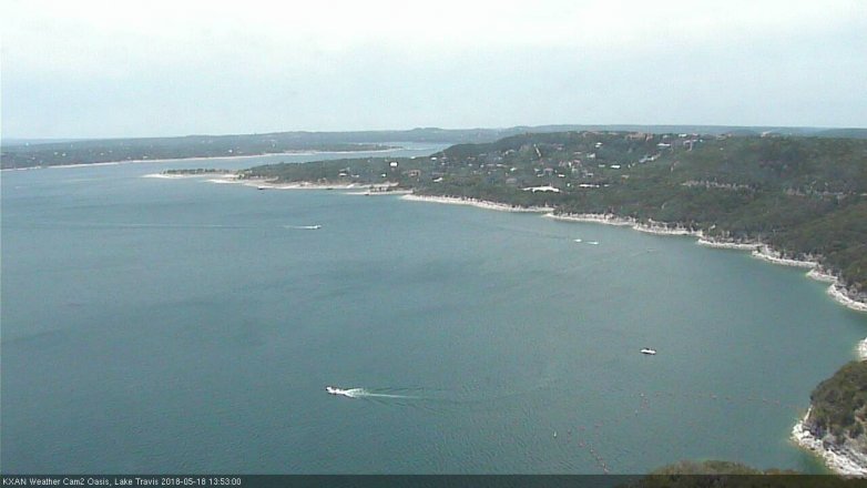 Lake Travis webcam, May 18, 2018 12:55 PM CT