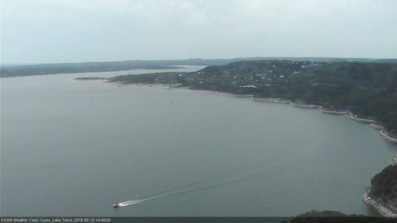 Lake Travis webcam, May 18, 2018 1:50 PM CT