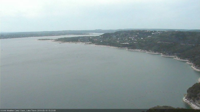 Lake Travis webcam, May 18, 2018 2:25 PM CT