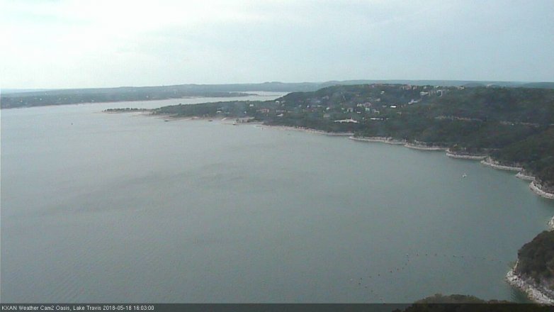 Lake Travis webcam, May 18, 2018 3:05 PM CT