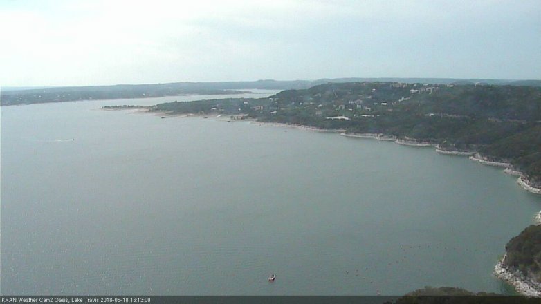 Lake Travis webcam, May 18, 2018 3:15 PM CT