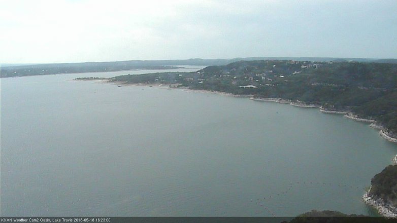 Lake Travis webcam, May 18, 2018 3:25 PM CT