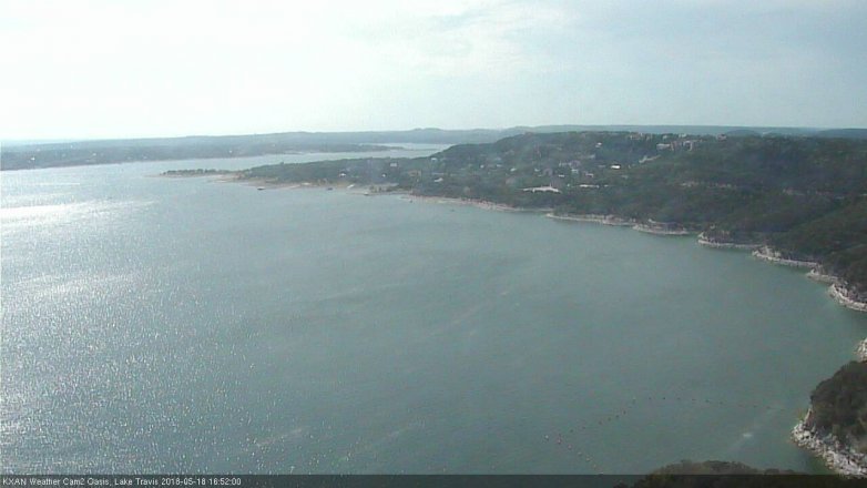 Lake Travis webcam, May 18, 2018 3:55 PM CT