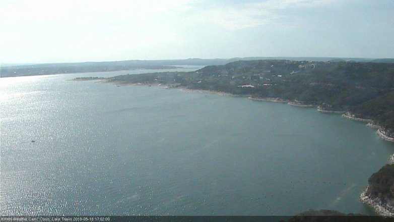 Lake Travis webcam, May 18, 2018 4:05 PM CT
