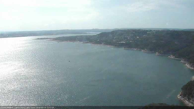 Lake Travis webcam, May 18, 2018 4:15 PM CT