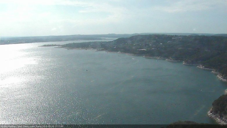 Lake Travis webcam, May 18, 2018 4:20 PM CT
