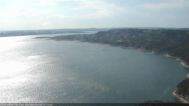 Lake Travis webcam, May 18, 2018 4:25 PM CT