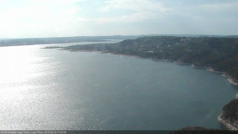 Lake Travis webcam, May 18, 2018 4:30 PM CT