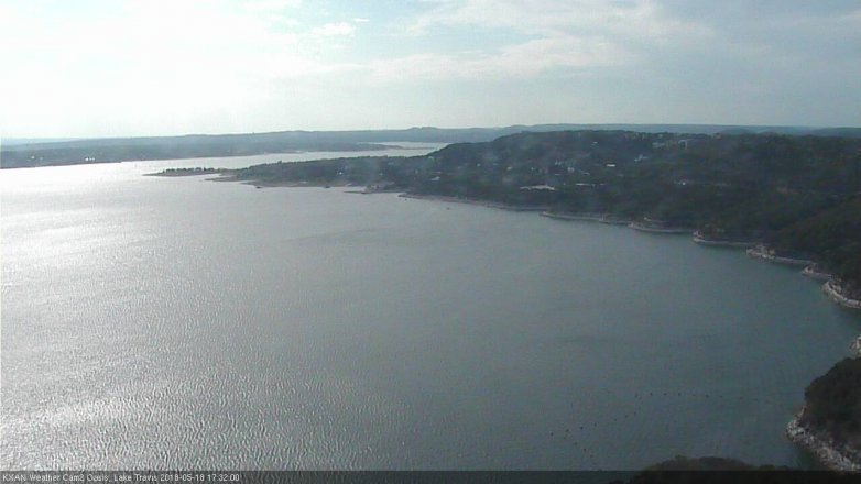 Lake Travis webcam, May 18, 2018 4:35 PM CT