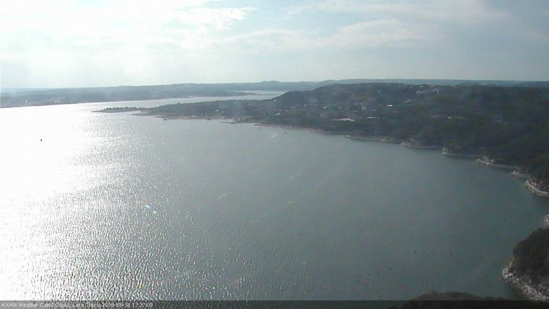 Lake Travis webcam, May 18, 2018 4:40 PM CT