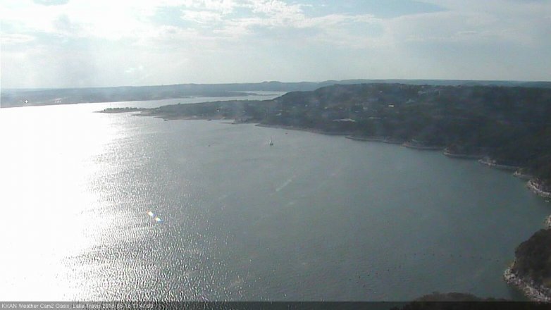 Lake Travis webcam, May 18, 2018 4:50 PM CT