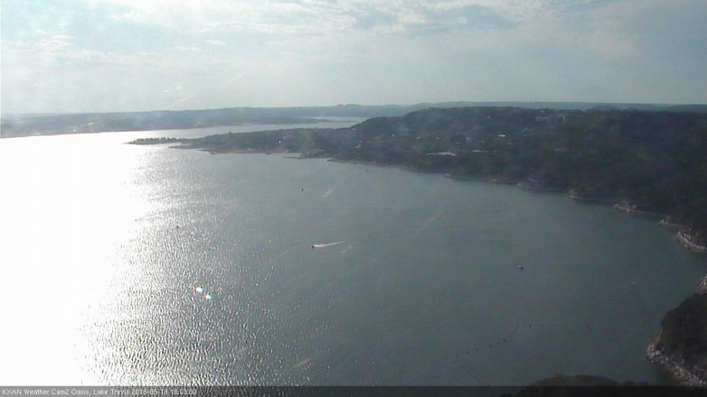Lake Travis webcam, May 18, 2018 5:05 PM CT