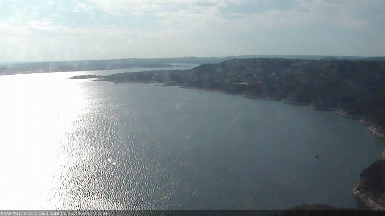 Lake Travis webcam, May 18, 2018 5:10 PM CT