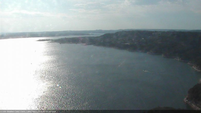 Lake Travis webcam, May 18, 2018 5:15 PM CT
