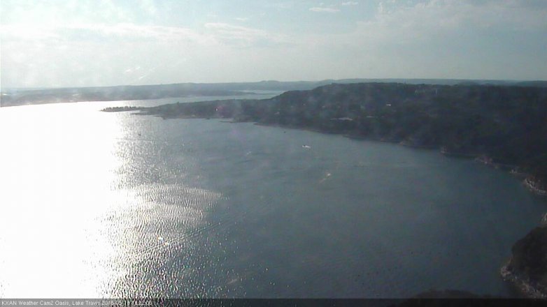 Lake Travis webcam, May 18, 2018 5:25 PM CT