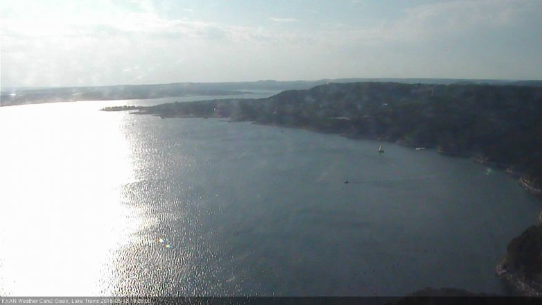 Lake Travis webcam, May 18, 2018 5:30 PM CT