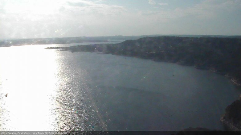 Lake Travis webcam, May 18, 2018 5:40 PM CT