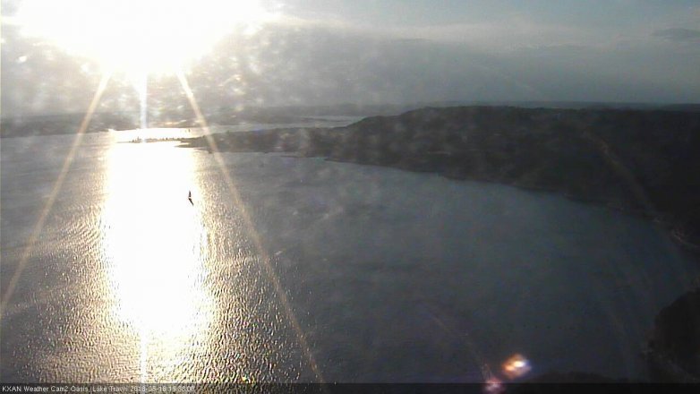 Lake Travis webcam, May 18, 2018 6:35 PM CT