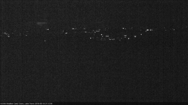 Lake Travis webcam, May 18, 2018 8:15 PM CT