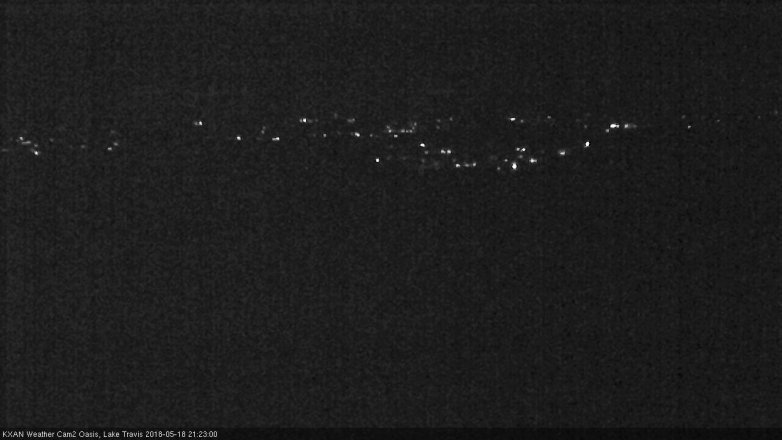 Lake Travis webcam, May 18, 2018 8:25 PM CT