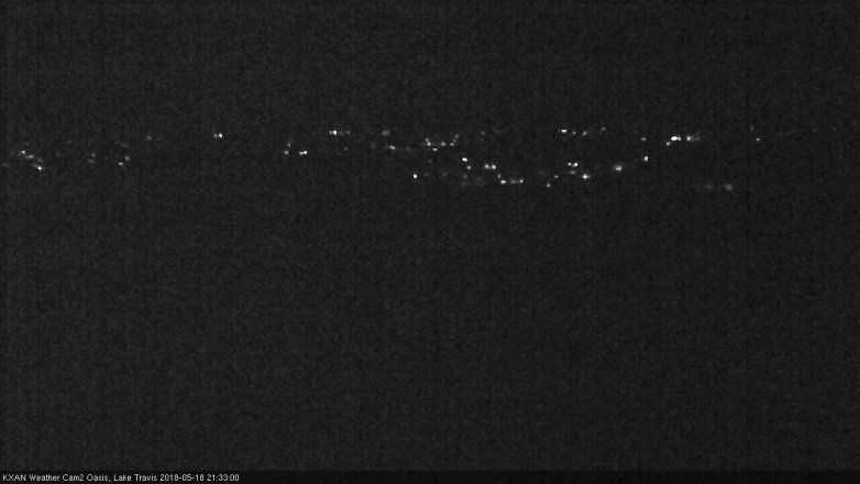 Lake Travis webcam, May 18, 2018 8:35 PM CT