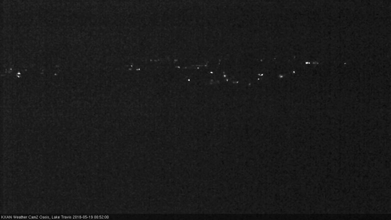 Lake Travis webcam, May 18, 2018 11:55 PM CT