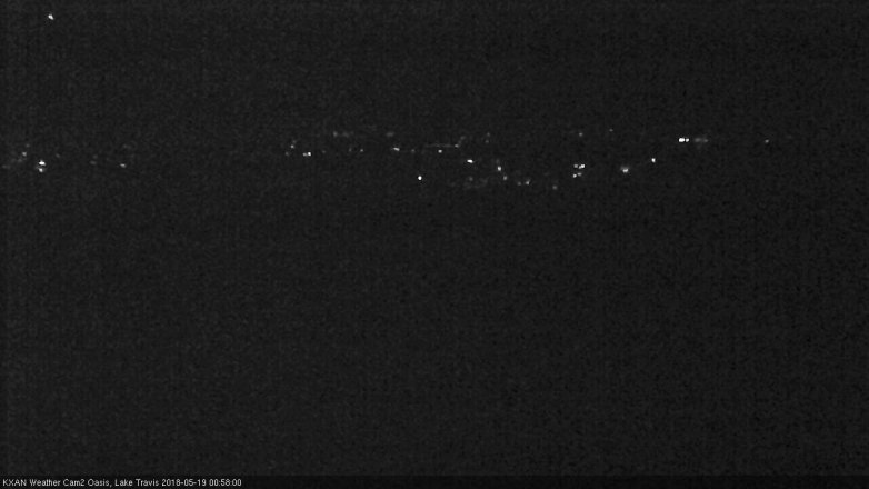 Lake Travis webcam, May 18, 2018 12:00 AM CT