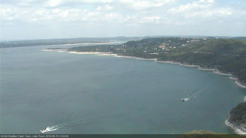 Lake Travis webcam, May 19, 2018 11:05 AM CT