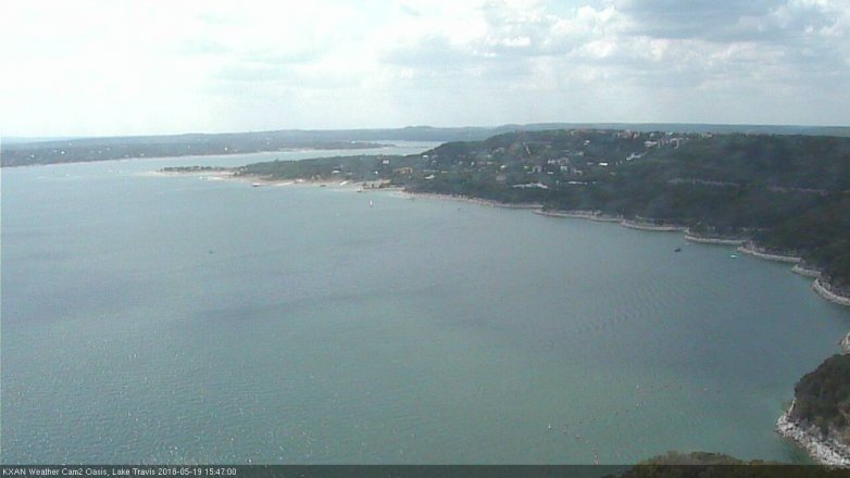 Lake Travis webcam, May 19, 2018 2:50 PM CT