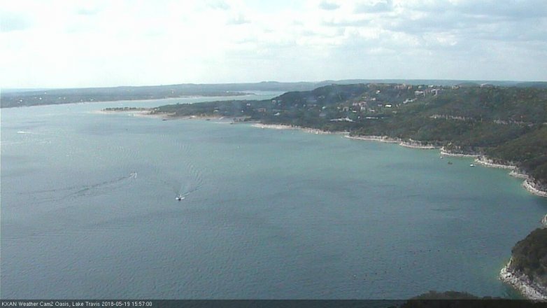 Lake Travis webcam, May 19, 2018 3:00 PM CT