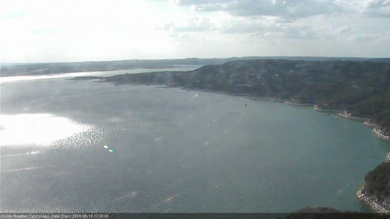 Lake Travis webcam, May 19, 2018 4:40 PM CT