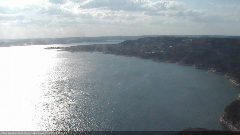Lake Travis webcam, May 19, 2018 5:05 PM CT