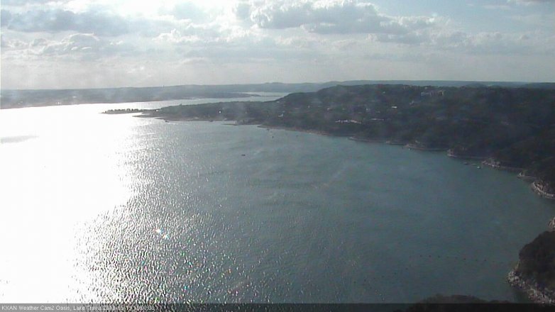 Lake Travis webcam, May 19, 2018 5:10 PM CT