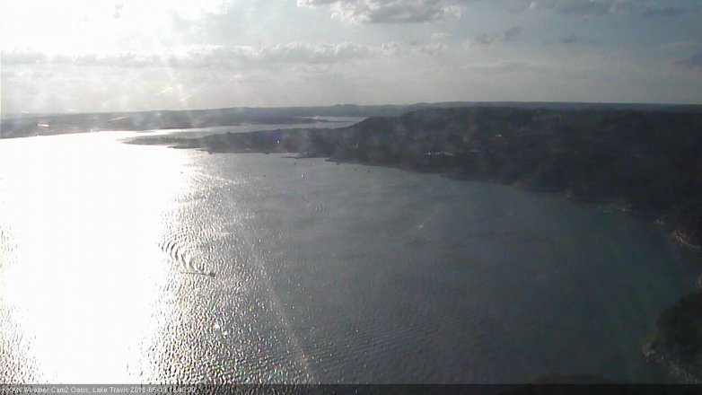 Lake Travis webcam, May 19, 2018 5:45 PM CT