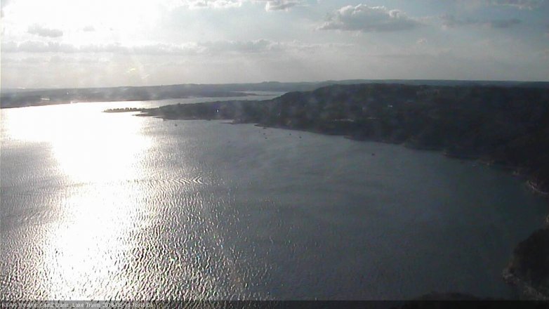 Lake Travis webcam, May 19, 2018 5:50 PM CT