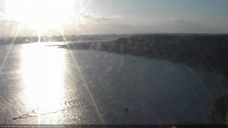 Lake Travis webcam, May 19, 2018 6:20 PM CT