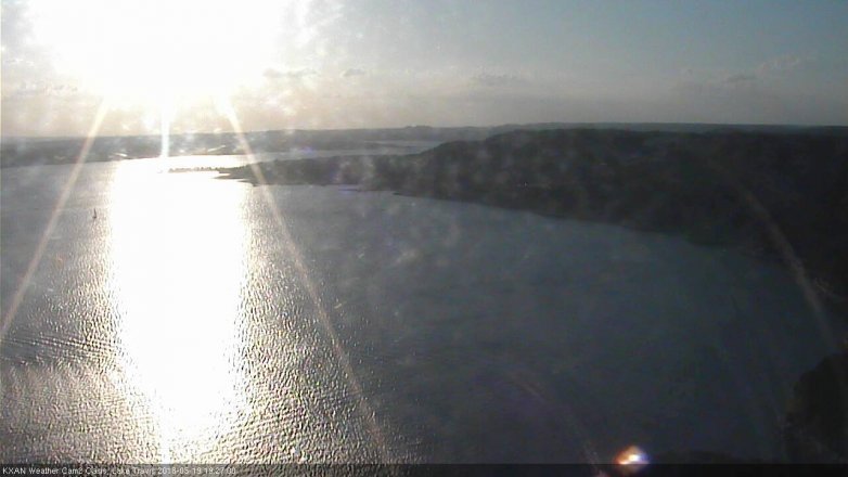 Lake Travis webcam, May 19, 2018 6:30 PM CT
