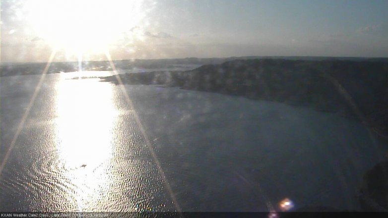 Lake Travis webcam, May 19, 2018 6:35 PM CT