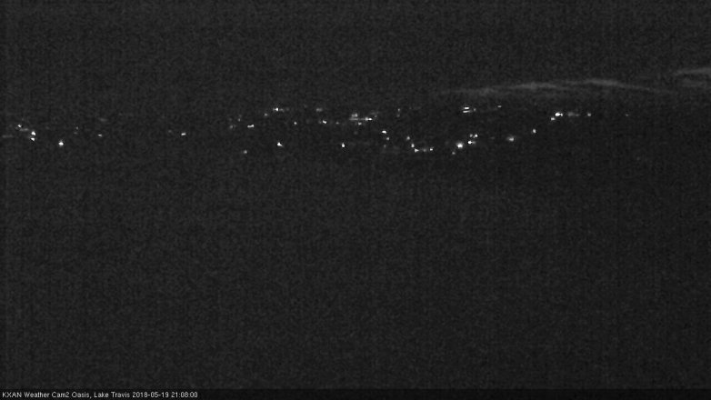 Lake Travis webcam, May 19, 2018 8:10 PM CT