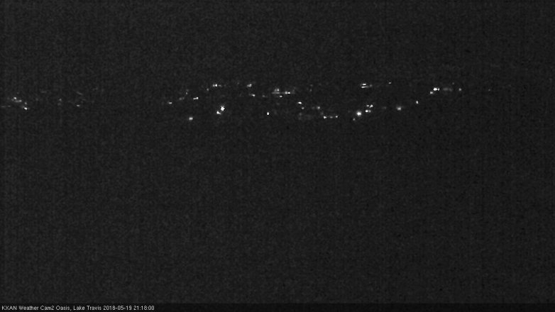 Lake Travis webcam, May 19, 2018 8:20 PM CT