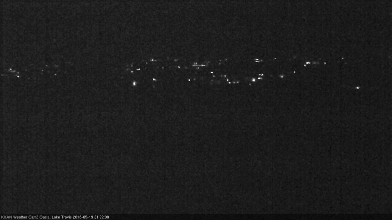 Lake Travis webcam, May 19, 2018 8:25 PM CT