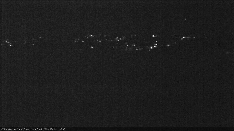 Lake Travis webcam, May 19, 2018 8:35 PM CT